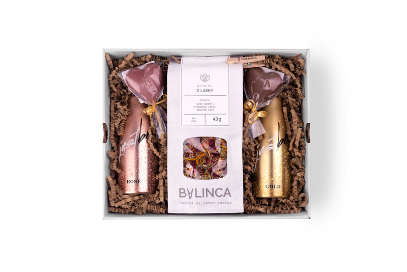 Dárkový balíček na svatbu – Prosecco ve dvou