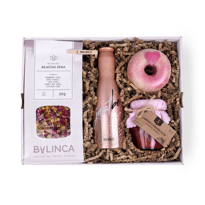 Maminko, děkuju – dárkový box s proseccem a péčí