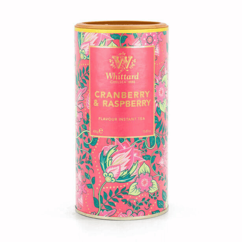Anglický instantní čaj Malina a brusinka od Whittard - Dárková krabička