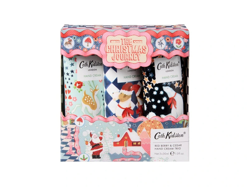Sada krémů na ruce The Christmas Journey 3×30 ml