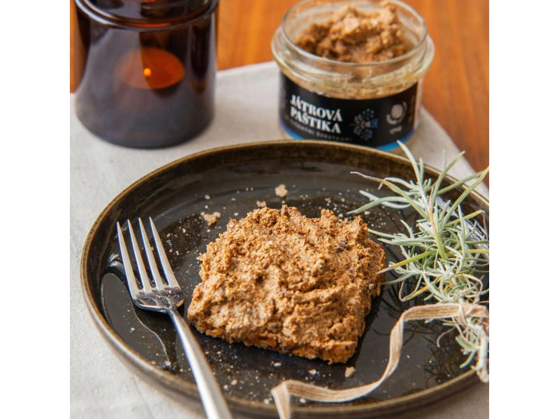 Játrová paštika se sušenými švestkami 170g