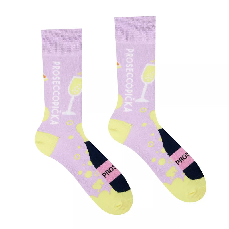 Hesty Socks ponožky "Proseccopička" S/M