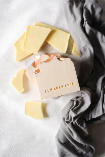 Přírodní mýdlo Bílá čokoláda - Dárková krabička