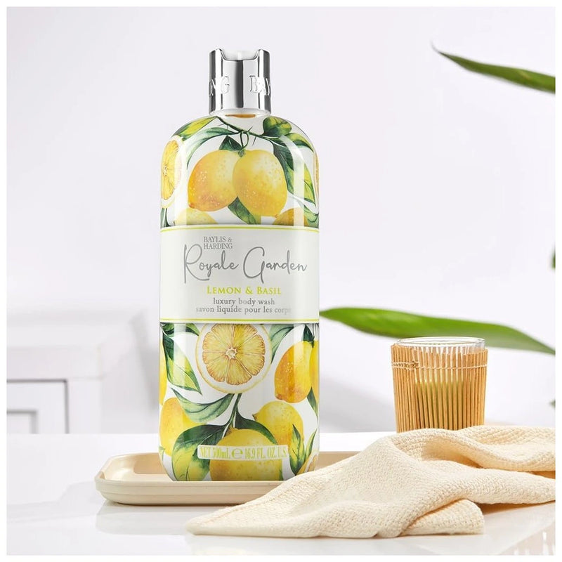 Sprchový gel Citron & Bazalka 500 ml, Baylis & Harding