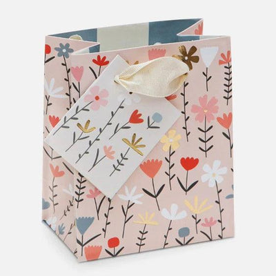 Prémiová dárková taška Květiny malá - Dárková krabička