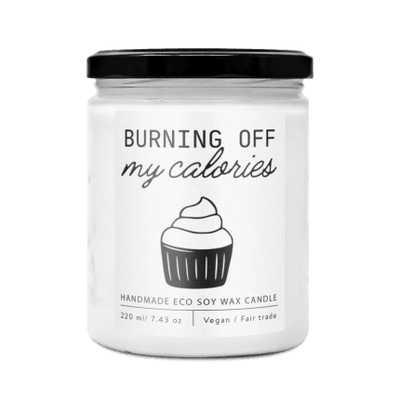 Sójová svíčka Burning calories - Dárková krabička