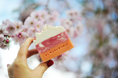 Přírodní mýdlo Sakura blossom - Dárková krabička