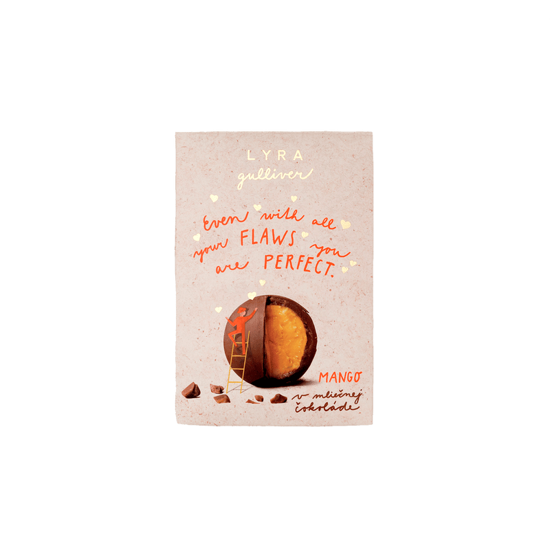 Lyra bonboniéra Mango v mléčné čokoládě