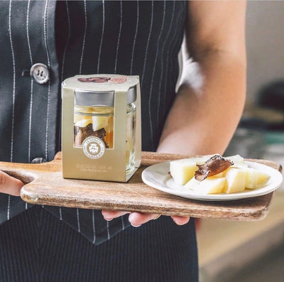 Španělský Ovčí Sýr S Černým Lanýžem