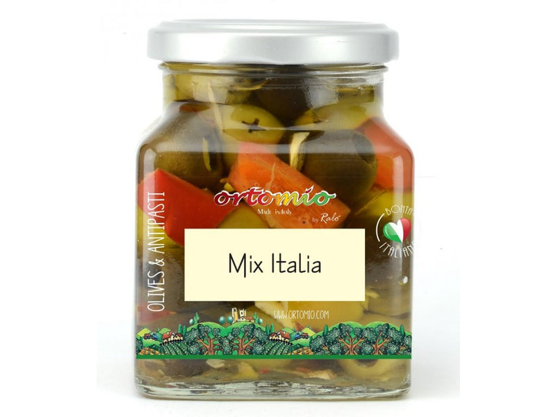 Marinované olivy mix