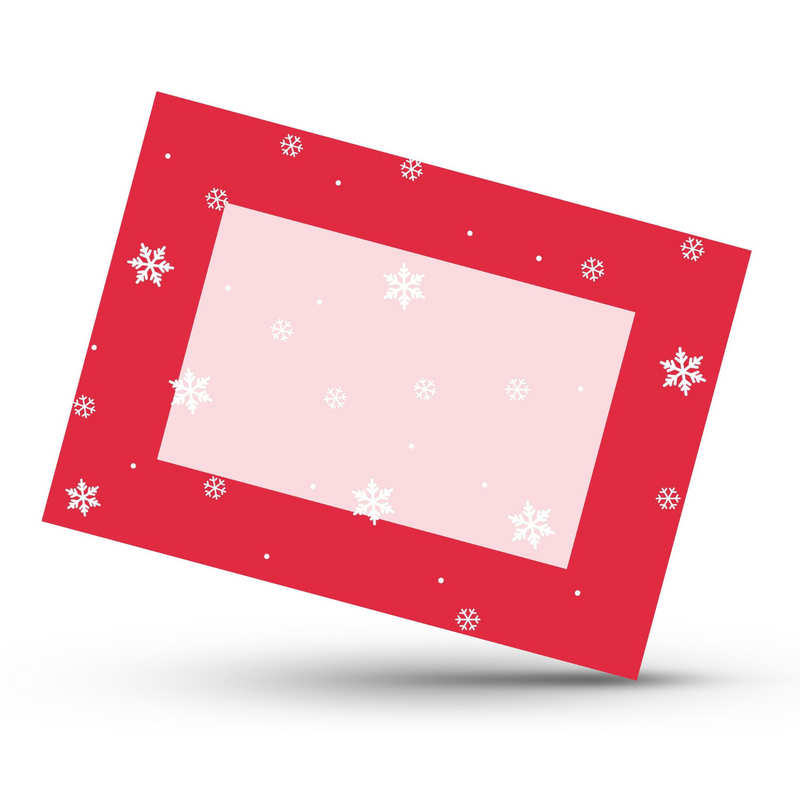 Přáníčko zdarma: ke krabičce "Vánoční červená"