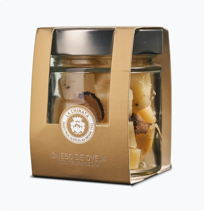 Španělský Ovčí Sýr S Černým Lanýžem