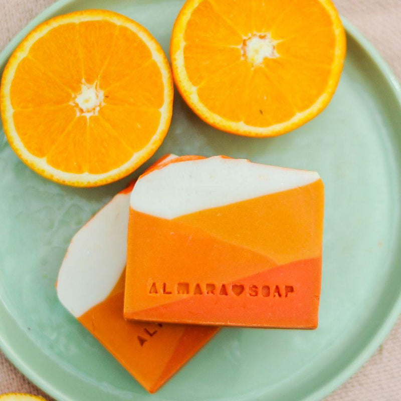 Přírodní mýdlo Sladký pomeranč - Dárková krabička