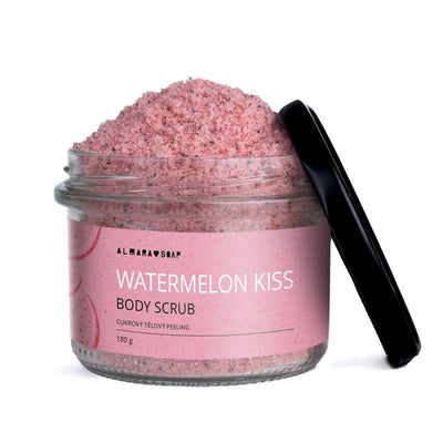 Přírodní scrub Watermelon kiss - Dárková krabička