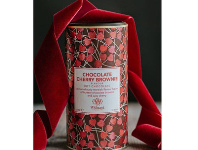 Anglická horká čokoláda s příchutí brownies a třešní - Dárková krabička