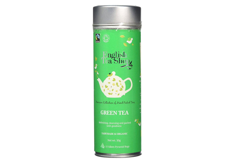 Anglický bio zelený čaj - Dárková krabička